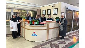 برگزاری آیین  شب یلدا در درمانگاه ولیعصر (عج) بهداشت و درمان صنعت نفت استان مرکزی و لرستان