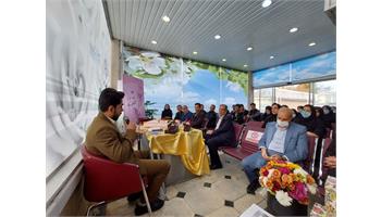 گزارش تصویری//مدیر برنامه ریزی سازمان مهمان ویژه مراسم روز پرستار بهداشت و درمان صنعت نفت استان مرکزی و لرستان