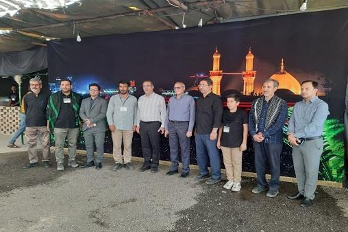 بازدید دکترمعصومی از موکب 1