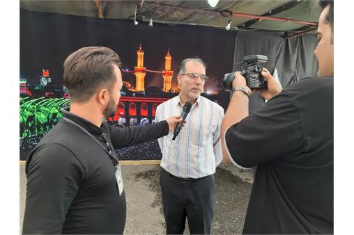 بازدید دکترمعصومی از موکب 2