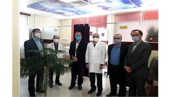 گزارش تصویری//دیدار مدیران ارشد استانداری از واحدهای مختلف پلی کلینیک تخصصی صنعت نفت اراک