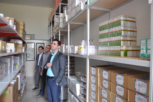 بازدید بازرسان سازمان از انبار دارویی و داروخانه های بهداشت درمان صنعت نفت مرکزی و لرستان 5