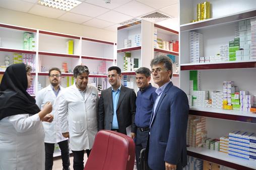 بازدید بازرسان سازمان از انبار دارویی و داروخانه های بهداشت درمان صنعت نفت مرکزی و لرستان 4